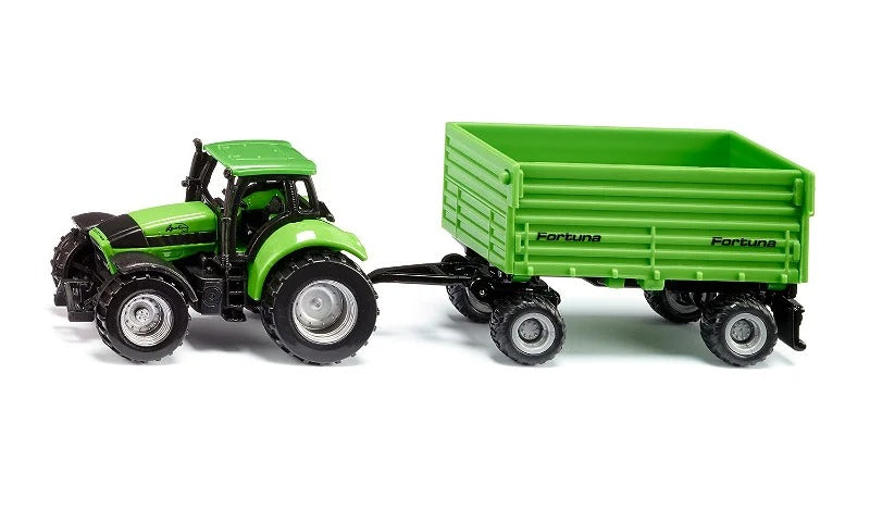 SIKU 1:87 FENDT W/KRAMPE TIPPING TRAILER