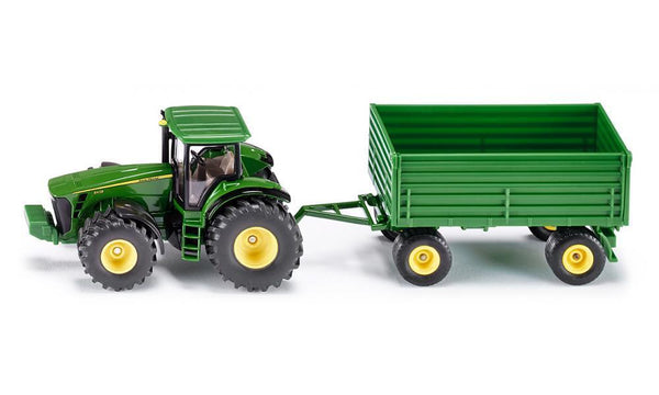 JOHN DEERE 1:50 TRACTOR WITH TRAILER