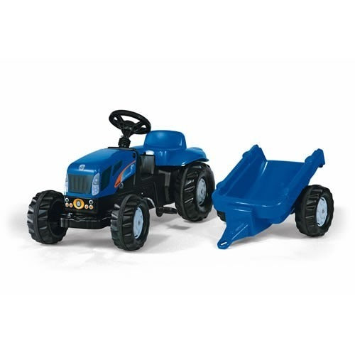 ROLLY KID NEW HOLLAND TRACTOR &TRAILER