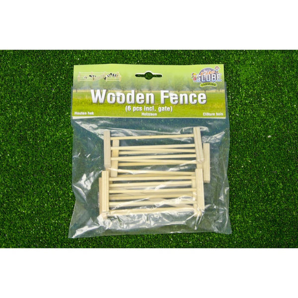 KIDS GLOBE 1:32 6 PACK WOODEN FENCES