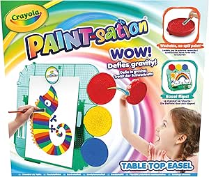 CRAYOLA PAINT-SATION TABLE TOP EASEL