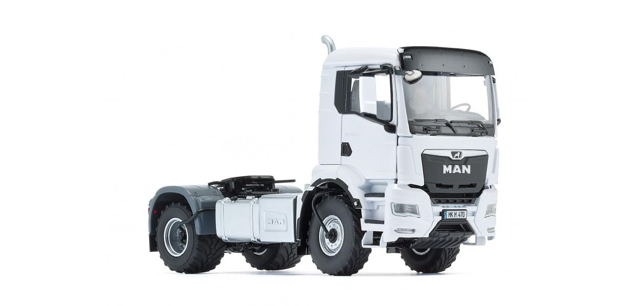 MAN TGS 18.510 4X4 WHITE