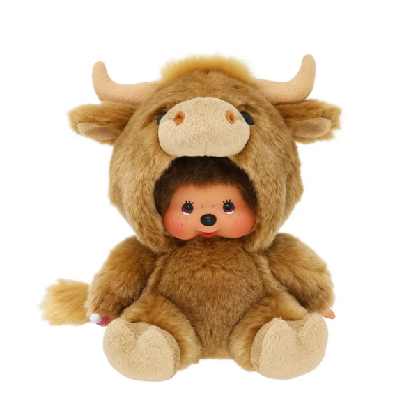 MONCHHICHI SITTING FLUFFY MIDLANDS COW