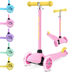 BOLDCUBE TEENY 3 WHEELED SCOOTER - PINK