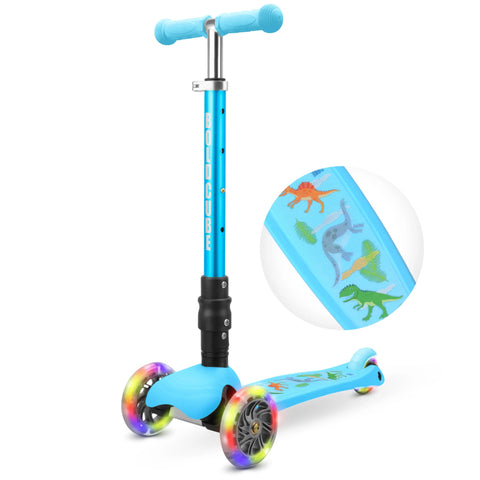 BOLDCUBE TEENY 3 WHEEL FOLDABLE SCOOTER - DINOSAUR