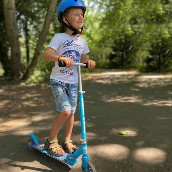 BOLDCUBE 2 WHEEL SCOOTER - BLUE