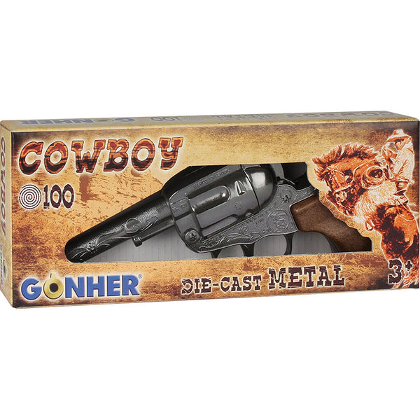 Gonher Cowboy Revolver, 100 Roll Shot Caps