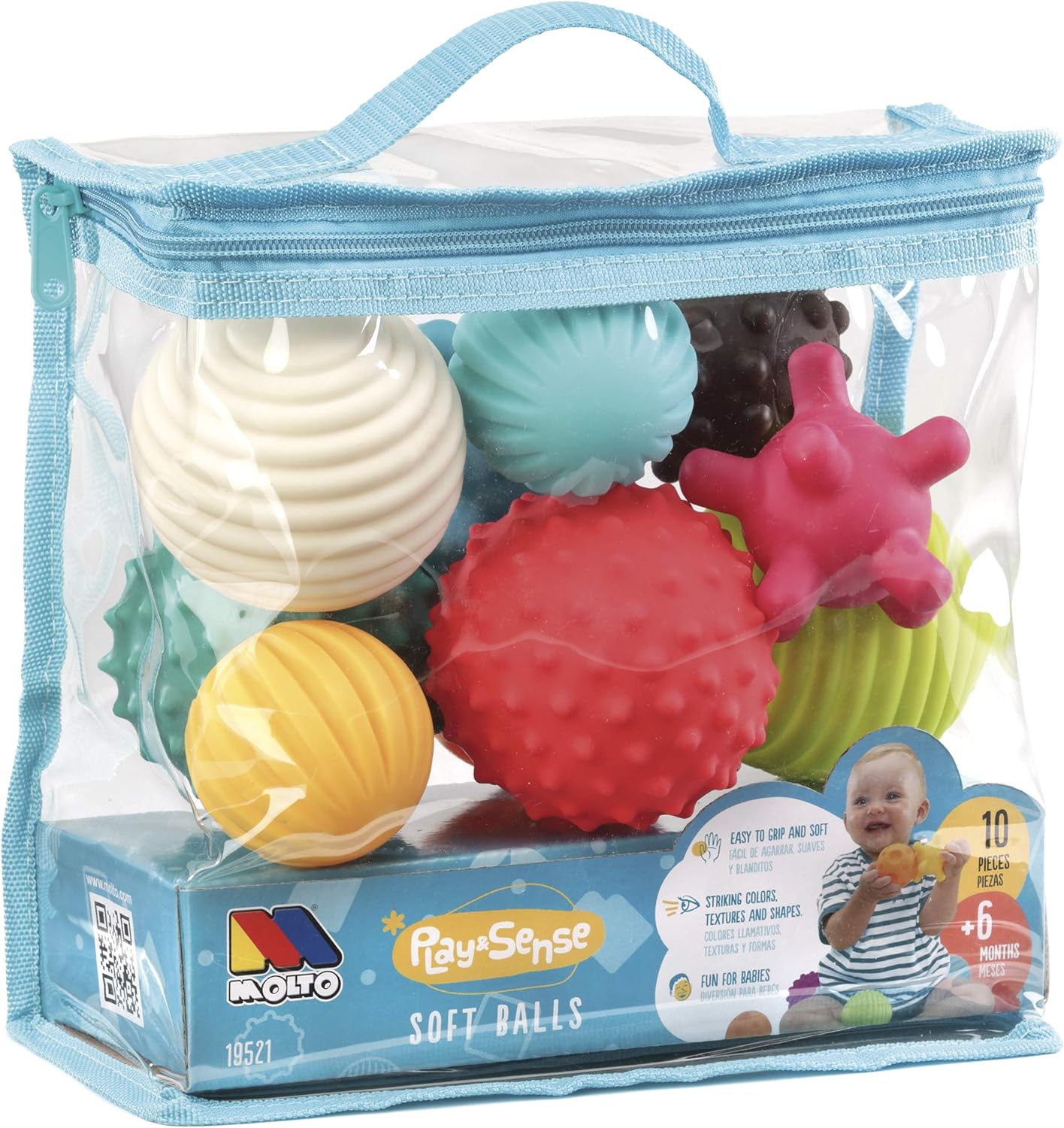 SENSORY BALLS - 10 PACK