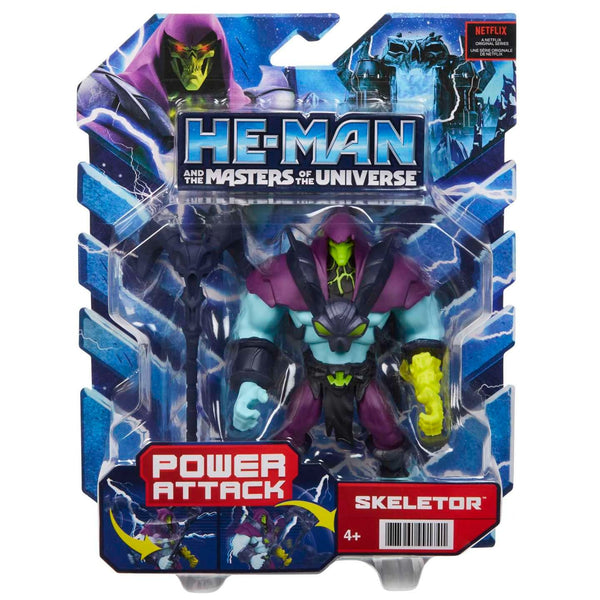 HE-MAN AND THE MASTERS OF THE UNIVERSE POWER ATTACK SKELETOR