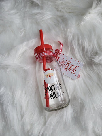 SANTA'S MILK BOTTLE - PERSONALISED