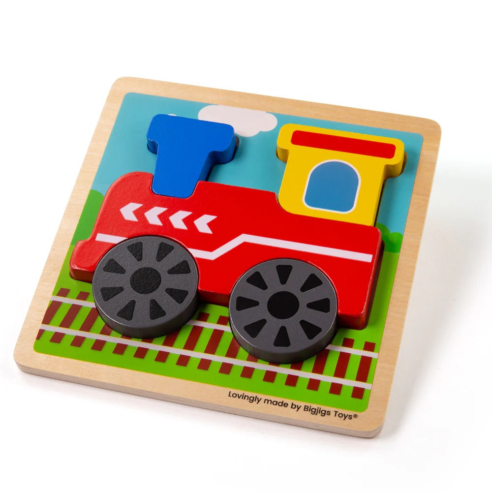 WOODEN CHUNKY TRAIN PUZZLE