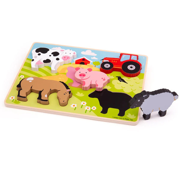 WOODEN FARM PUZZLE