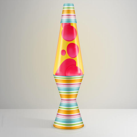14.5" BEACH UMBRELLA LAVA LAMP