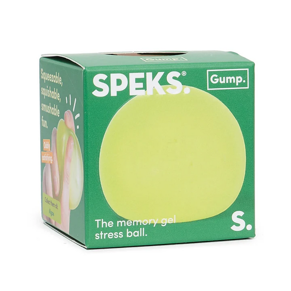 GUMP ORIGINAL MEMORY GEL STRESS BALL 6CM