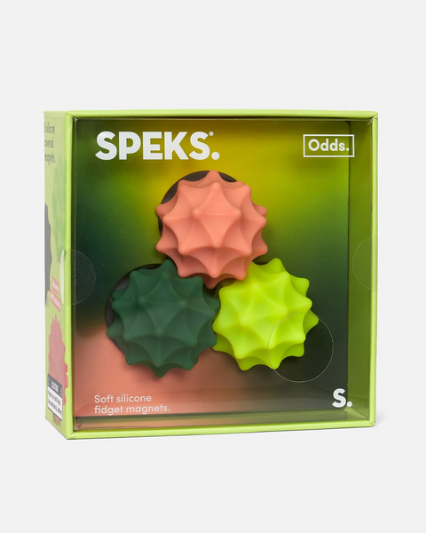 SPEKS ODDS SILICONE FIDGET MAGNETS VIVID