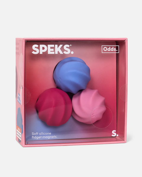 SPEKS ODDS SILICONE FIDGET MAGNETS VIVID