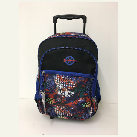 BOYS TROLLEY BAG - BLACK