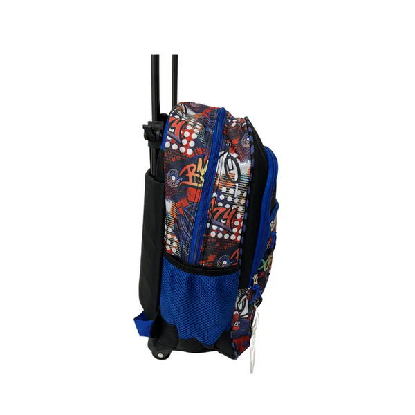 BOYS TROLLEY BAG - BLACK