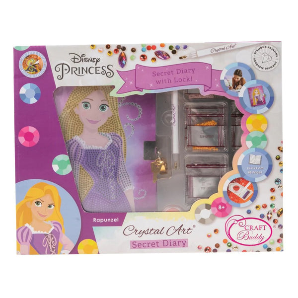 RAPUNZEL CRYSTAL ART SECRET DIARY