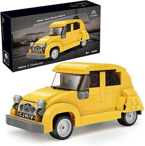 1:24CITROEN 2CV RETRO CAR 298 PIECES