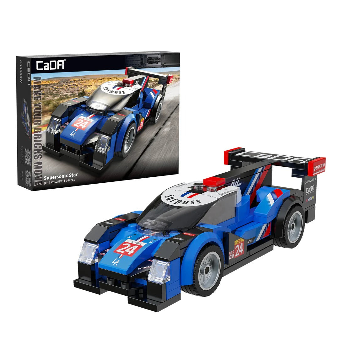 SPORTS CAR - SUPERSONIC STAR 164 PIECES