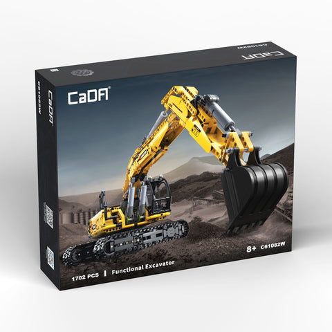 FUNCTIONAL EXCAVATOR - 1702 PIECES