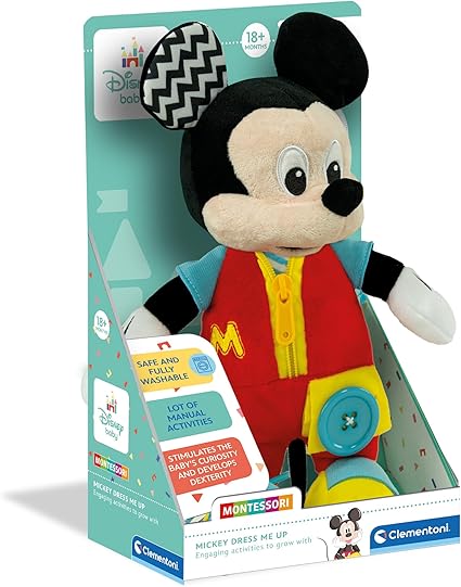 Disney Baby - Mickey Dress Me Up Plush