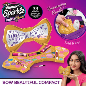 SHIMMER 'N SPARKLE BOW BEAUTIFUL COMPACT