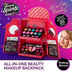 SHIMMER N SPARKLE INSTAGLAM ALL IN ONE BEAUTY MAKE UP BACKPACK