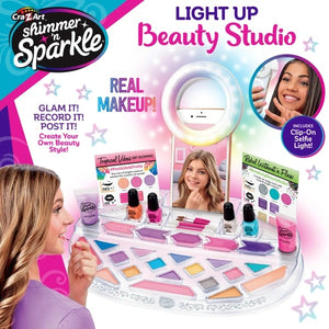 SHIMMER N SPARKLE LIGHT-UP BEAUTY STUDIO