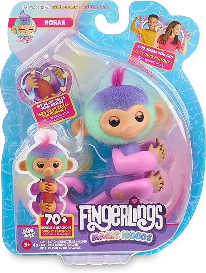 FINGERLINGS MOOD MONKEY - NORAH