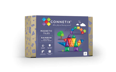 CONNETIX RAINBOW MINI PACK 24PC
