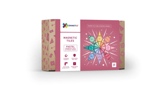 CONNETIX PASTEL GEOMETRY PACK 40PC