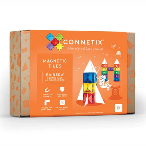 CONNETIX 40 PIECE SQUARE PACK