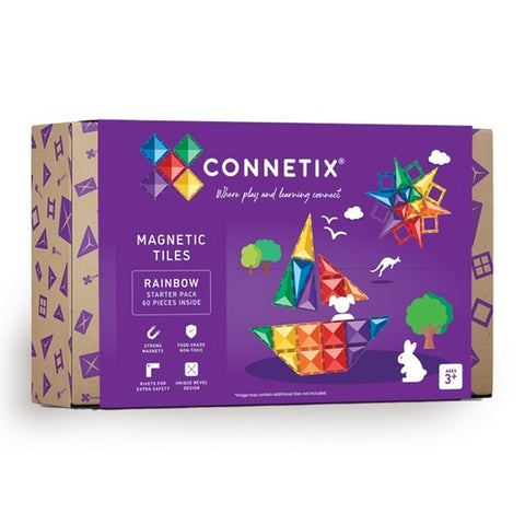 CONNETIX RAINBOW STARTER PACK 60 PC