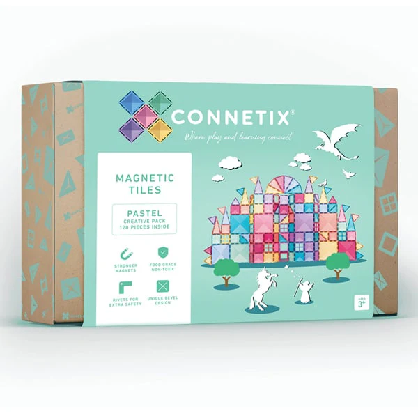 CONNETIX 120 PIECE PASTEL CREATIE PACK