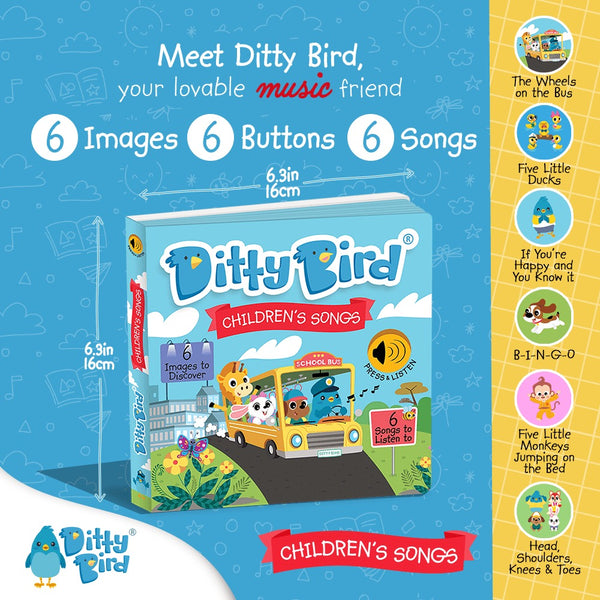 DITTY BIRD CHILDREN'S SONGS BOOK