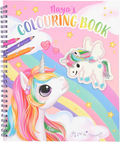 YLVI AND THE MINIMOONS COLOURING BOOK