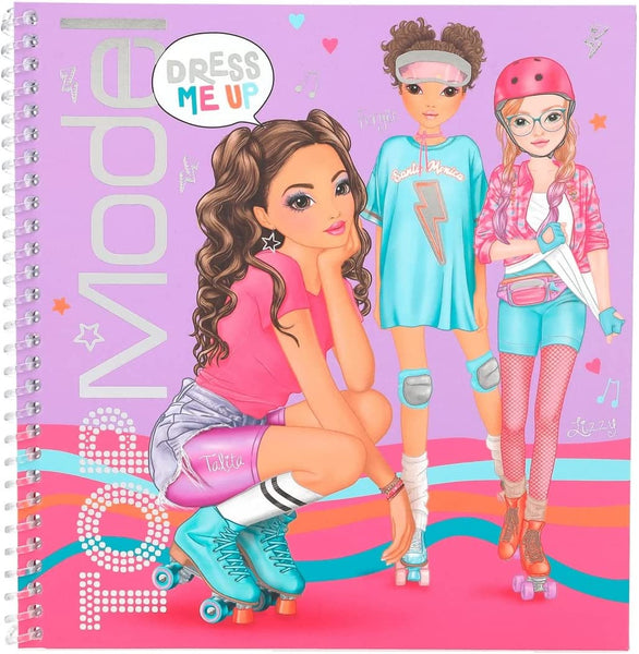 TOP MODEL DRESS ME UP STICKER BOOK