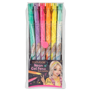 TOP MODEL NEON GEL PEN SET