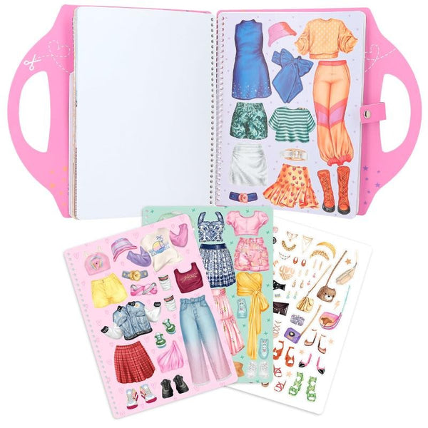 TOP MODEL DRESS ME UP COLLAGE BOOK