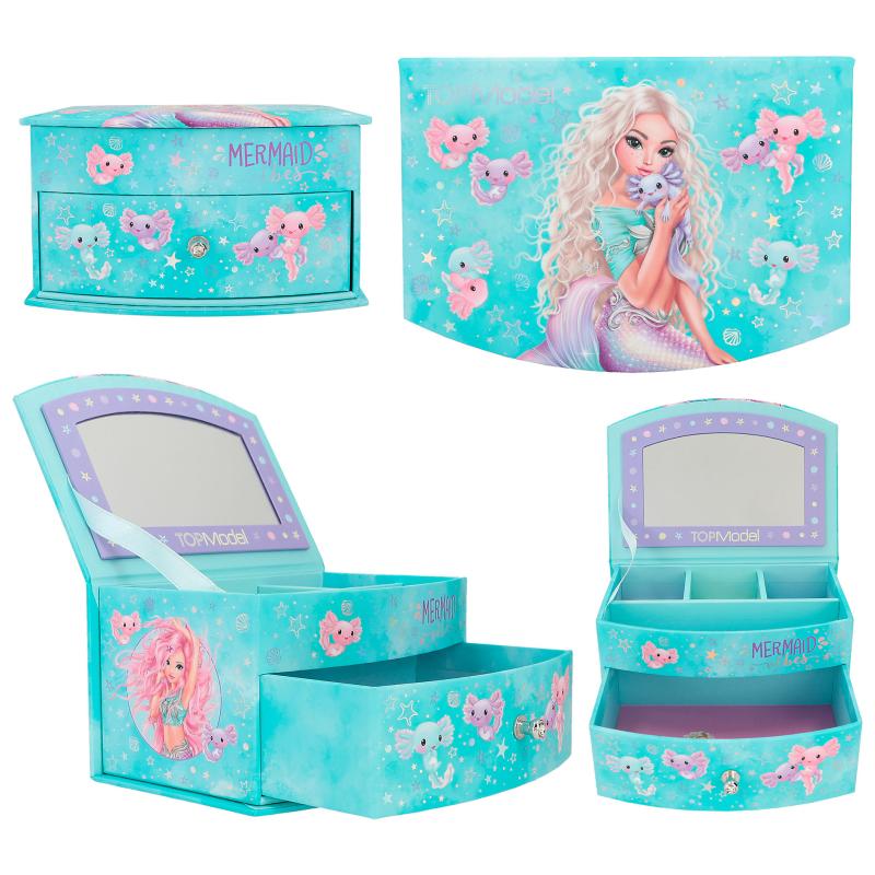 TOP MODEL JEWELLERY BOX  SMALL - MERMAID