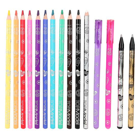 Colouring Book with Pen Set