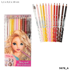 TOP MODEL COLOURING PENCILS