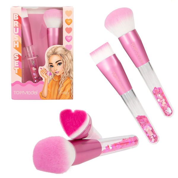 TOP MODEL BRUSH SET HEART BEAUTY AND ME