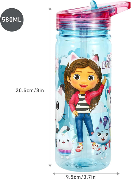 GABBY'S DOLLHOUSE SCHOOL BOTTLE 580ML