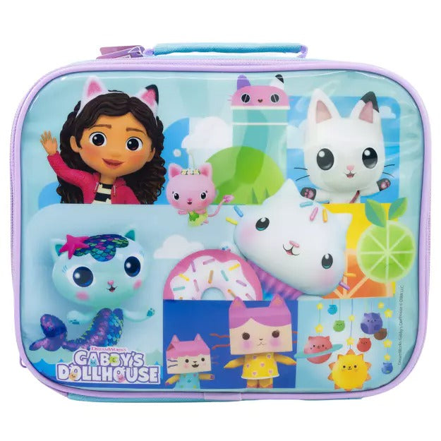 GABBY'S DOLLHOUSE INSULATED LUNCH BAG