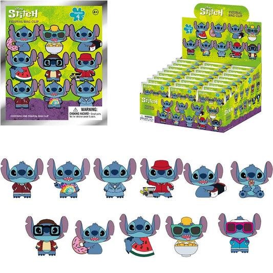 DISNEY STITCH SERIES 4 BAG CLIPS