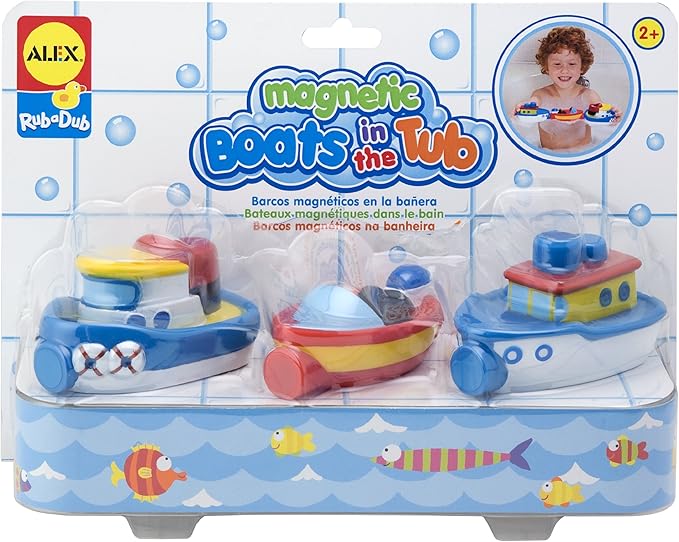 MAGNETIC BOATS IN THE TUB