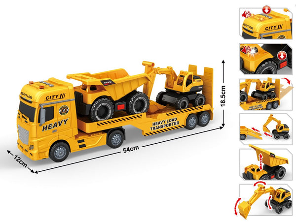 1:12 CITY ENGINEERING VEHICLES TRANSPORT VEHICLE